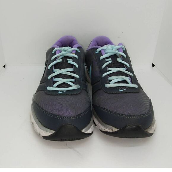 Nike Total Core TR2 Women's Pre-owned Black/Purple Running Sneakers - sz. 10 - Picture 2 of 6